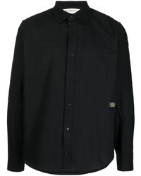 Мужская черная рубашка с длинным рукавом от Advisory Board Crystals