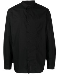 Мужская черная рубашка с длинным рукавом от Armani Exchange