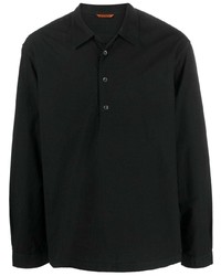 Мужская черная рубашка с длинным рукавом от Barena