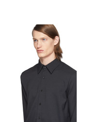 Мужская черная рубашка с длинным рукавом от Tibi