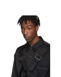 Мужская черная рубашка с длинным рукавом от Mastermind World