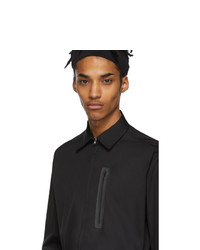 Мужская черная рубашка с длинным рукавом от Random Identities