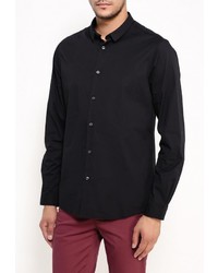 Мужская черная рубашка с длинным рукавом от Broadway