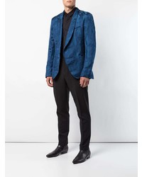 Мужская черная рубашка с длинным рукавом от Haider Ackermann