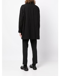 Мужская черная рубашка с длинным рукавом от Yohji Yamamoto