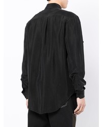 Мужская черная рубашка с длинным рукавом от Y/Project