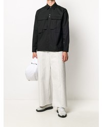 Мужская черная рубашка с длинным рукавом от Craig Green