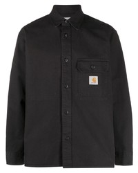 Мужская черная рубашка с длинным рукавом от Carhartt WIP