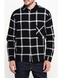Мужская черная рубашка с длинным рукавом от Cheap Monday