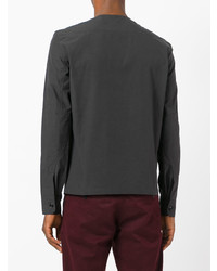 Мужская черная рубашка с длинным рукавом от Lemaire