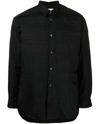 Мужская черная рубашка с длинным рукавом от Comme Des Garcons SHIRT