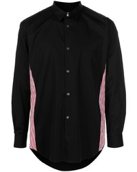 Мужская черная рубашка с длинным рукавом от Comme Des Garcons SHIRT