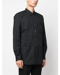 Мужская черная рубашка с длинным рукавом от Comme Des Garcons SHIRT