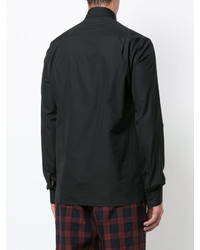Мужская черная рубашка с длинным рукавом от Haider Ackermann
