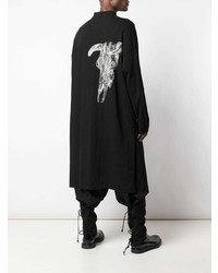 Мужская черная рубашка с длинным рукавом от Yohji Yamamoto