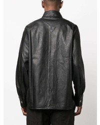 Мужская черная рубашка с длинным рукавом от Séfr