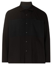 Мужская черная рубашка с длинным рукавом от Descente Allterrain
