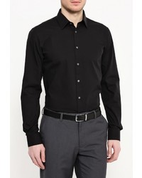 Мужская черная рубашка с длинным рукавом от DKNY