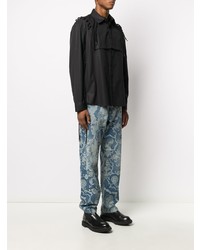 Мужская черная рубашка с длинным рукавом от Craig Green