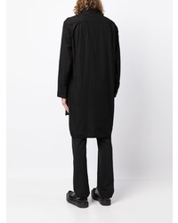 Мужская черная рубашка с длинным рукавом от Yohji Yamamoto