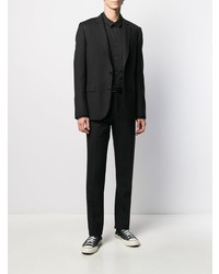 Мужская черная рубашка с длинным рукавом от Barena