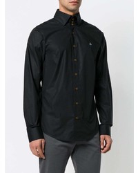 Мужская черная рубашка с длинным рукавом от Vivienne Westwood