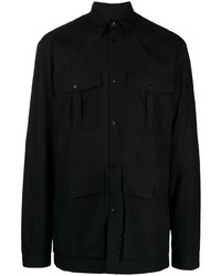 Мужская черная рубашка с длинным рукавом от EGONlab