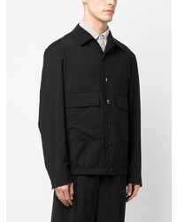 Мужская черная рубашка с длинным рукавом от Barena