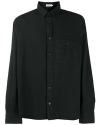 Мужская черная рубашка с длинным рукавом от Filippa K