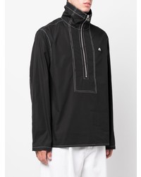 Мужская черная рубашка с длинным рукавом от Oamc