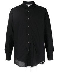 Мужская черная рубашка с длинным рукавом от Forme D'expression