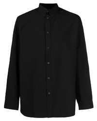 Мужская черная рубашка с длинным рукавом от Givenchy