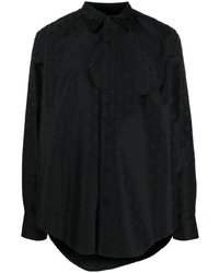 Мужская черная рубашка с длинным рукавом от Gmbh