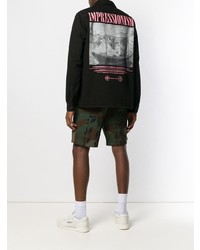 Мужская черная рубашка с длинным рукавом от Off-White