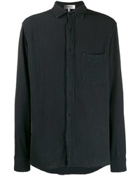 Мужская черная рубашка с длинным рукавом от Isabel Marant
