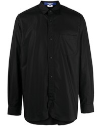 Мужская черная рубашка с длинным рукавом от Junya Watanabe MAN