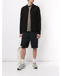 Мужская черная рубашка с длинным рукавом от Joseph