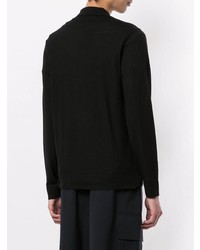 Мужская черная рубашка с длинным рукавом от Joseph