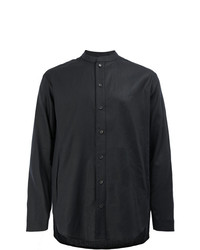 Мужская черная рубашка с длинным рукавом от L'Eclaireur