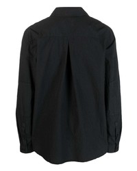 Мужская черная рубашка с длинным рукавом от Closed