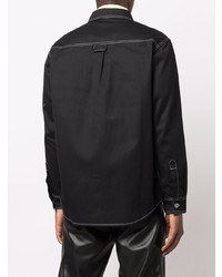 Мужская черная рубашка с длинным рукавом от Misbhv