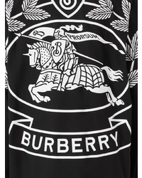 Мужская черная рубашка с длинным рукавом от Burberry