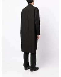 Мужская черная рубашка с длинным рукавом от Yohji Yamamoto