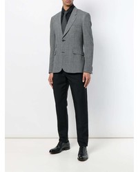 Мужская черная рубашка с длинным рукавом от Xacus