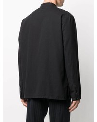 Мужская черная рубашка с длинным рукавом от Lemaire