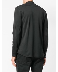 Мужская черная рубашка с длинным рукавом от Transit