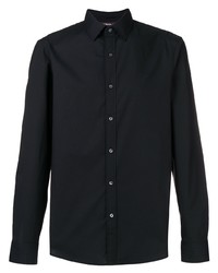 Мужская черная рубашка с длинным рукавом от Michael Kors