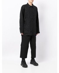 Мужская черная рубашка с длинным рукавом от Y-3