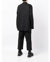 Мужская черная рубашка с длинным рукавом от Y-3