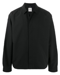 Мужская черная рубашка с длинным рукавом от Oamc